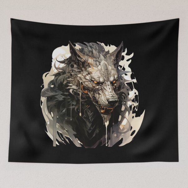 Item preview, FANTASY HALLOWEEN WEREWOLF 2 designed and sold by justyna-s28.
