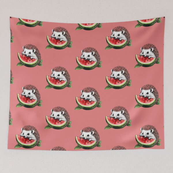 Item preview, "Porcupine eating watermelon" designed and sold by Fernandavaladao.