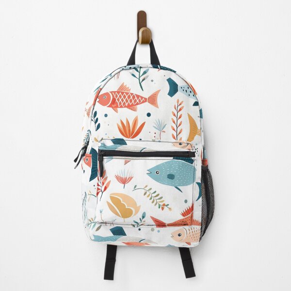 Item preview, Boho Fish Pattern designed and sold by Sophisticas.