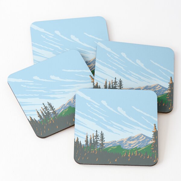 Item preview, Arapaho National Forest in Rocky Mountains of Colorado WPA Poster Art designed and sold by patrimonio.