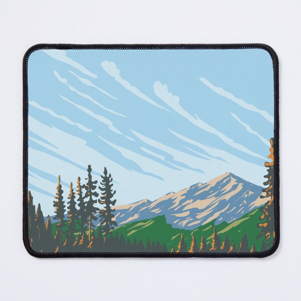 Item preview, Arapaho National Forest in Rocky Mountains of Colorado WPA Poster Art designed and sold by patrimonio.