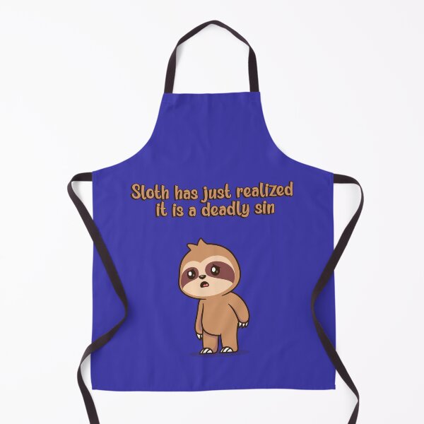 Item preview, Christian humor design seven deadly sins sloth designed and sold by KingdomEmporium.