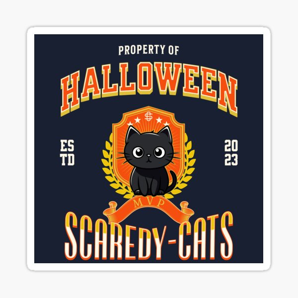 Scaredy Cats Graphic by Designer Mohona · Creative Fabrica