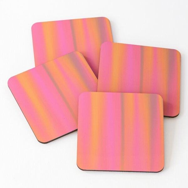 Item preview, Pastel Orange Red Lines Pattern designed and sold by awsomepatterns.