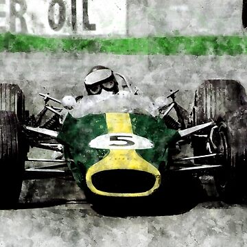 Artwork thumbnail, Jim Clark by Theodor Decker