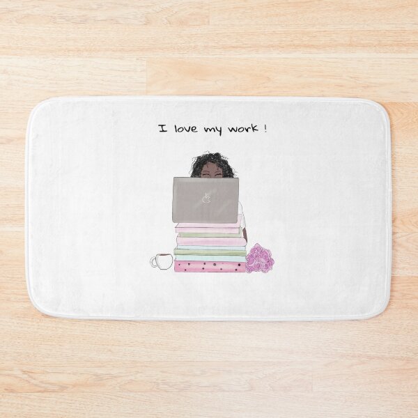 Item preview, I love my work, illustration, designed and sold by Meghaillustrat.