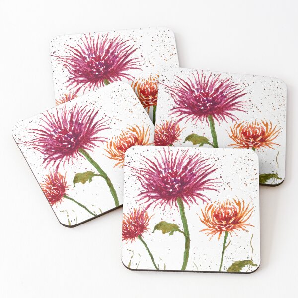 Item preview, Autumn colours in all their chrysanthemum glory designed and sold by CindyGetsArty.