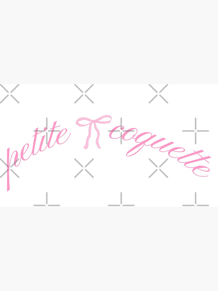 Petite Coquette Sticker for Sale by emkaygertz