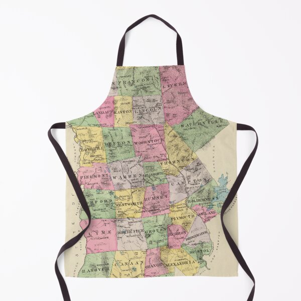 Item preview, Vintage Map of Grafton County NH (1892) designed and sold by BravuraMedia.