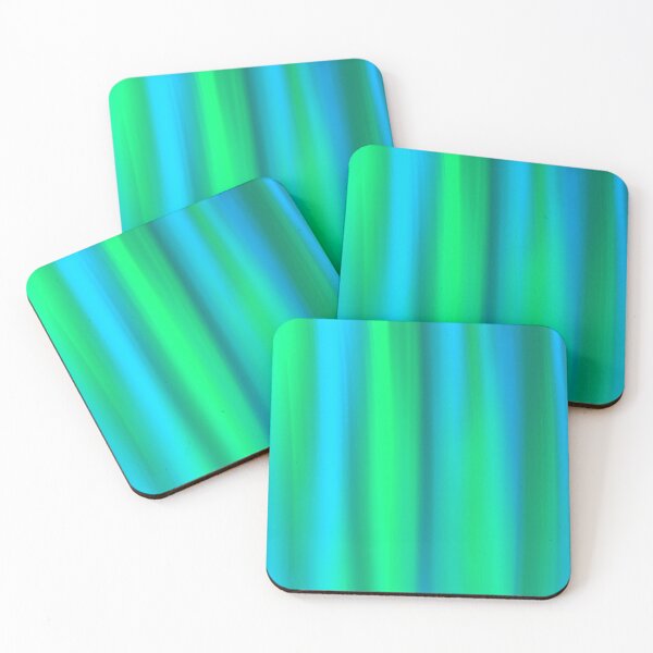 Item preview, Green Blue Lines Pattern designed and sold by awsomepatterns.