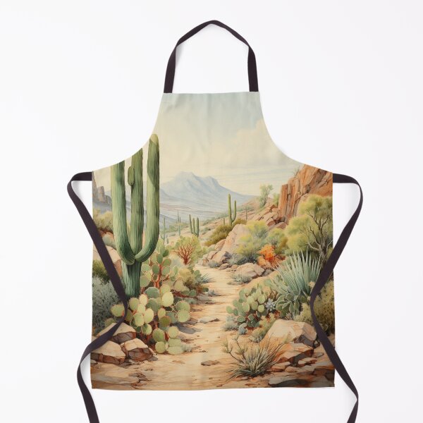 Item preview, A Vintage Travel Illustration of Sonoran Desert - Arizona - US designed and sold by GoodOldVintage.