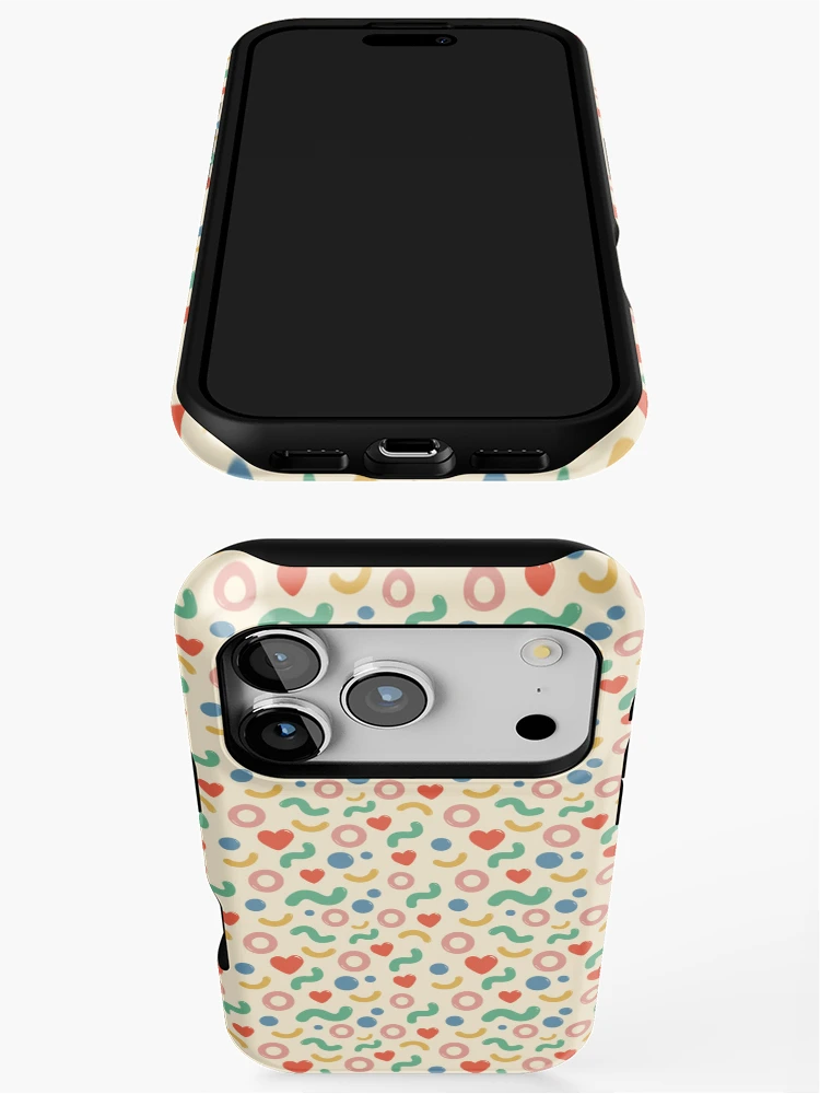 Thumbnail 3 of 4, iPhone Case, Colorful fun pattern designed and sold by HaveFun-Design.