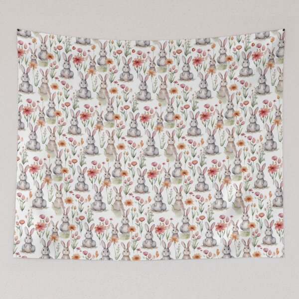 Item preview, Cute Bunny village kids and baby bedding set designed and sold by Scenic.