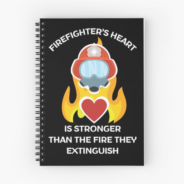 Item preview, Firefighter's Heart Is Stronger Than The Fire They Extinguish Gifts For Every Firefighter And His Family designed and sold by EwelelleDesign.