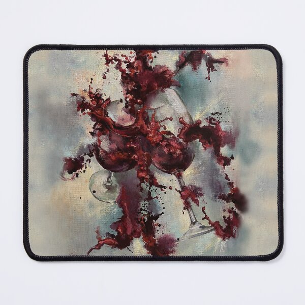 Item preview, Wine tasting original painting oil on canvas designed and sold by LidaYatsukevich.