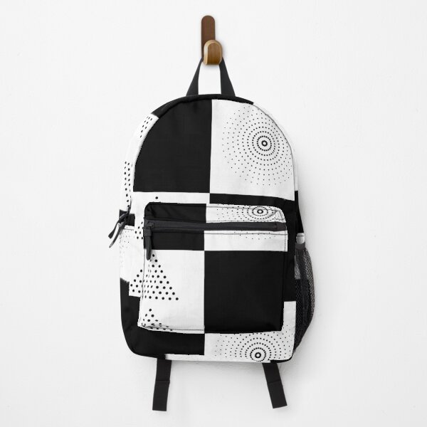 Item preview, Captivating Geometric Optical Illusion in Timeless Black and White designed and sold by SpEnMaDesigns.