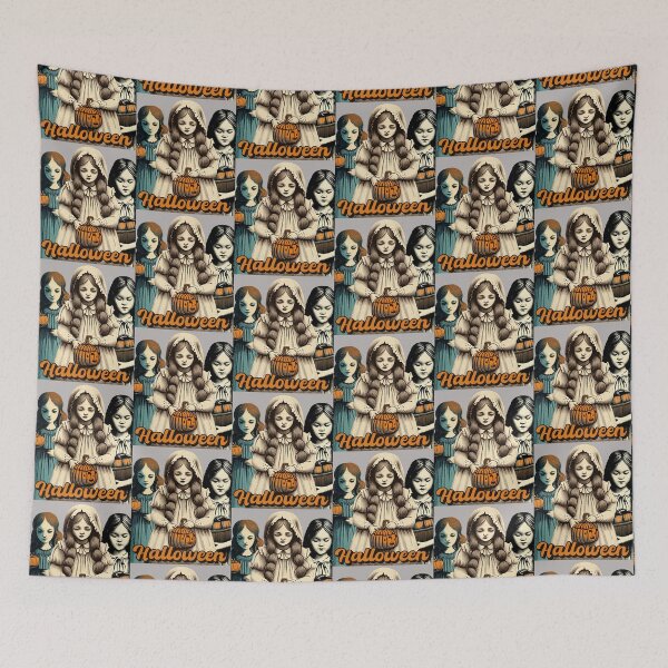 Item preview, Halloween girls, fun, creepy designed and sold by IgErSTYLE.
