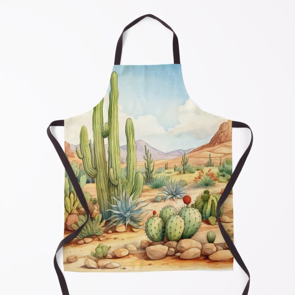 Item preview, A Vintage Travel Illustration of Sonoran Desert - Arizona - US designed and sold by GoodOldVintage.