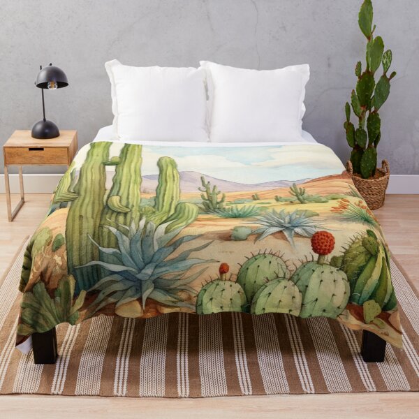 Item preview, A Vintage Travel Illustration of Sonoran Desert - Arizona - US  designed and sold by GoodOldVintage.