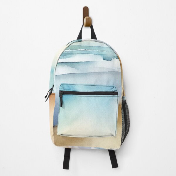 Item preview, Beach watercolor designed and sold by blackwhiteblue.