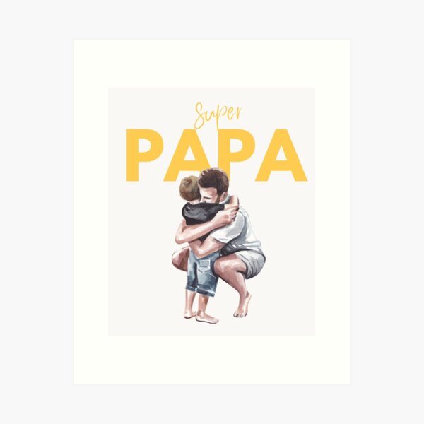 Artikel-Vorschau von Super PAPA, designt und verkauft von KrafterMumford.