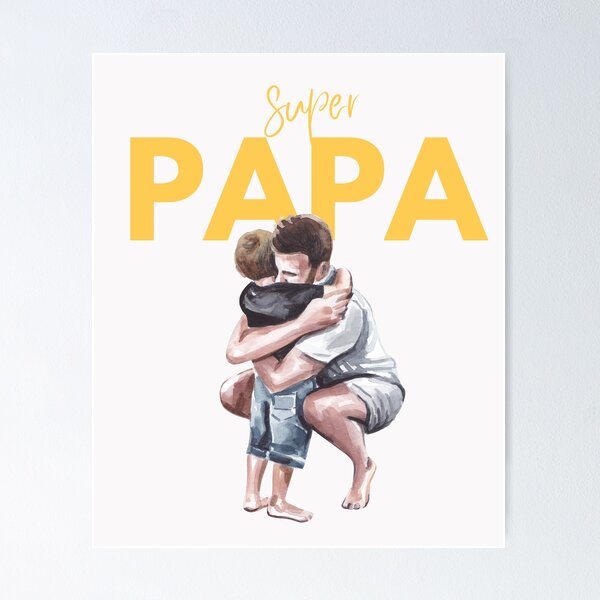 Artikel-Vorschau von Super PAPA, designt und verkauft von KrafterMumford.