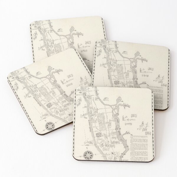 Item preview, Vintage Pictorial Map of New York City (1925) designed and sold by BravuraMedia.