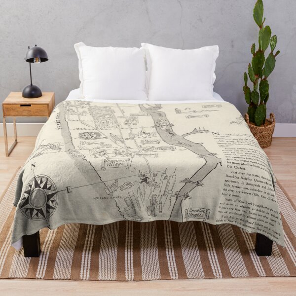 Item preview, Vintage Pictorial Map of New York City (1925) designed and sold by BravuraMedia.
