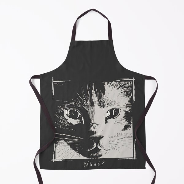 Item preview, Cat What ? Mesmerized Black And White Cat designed and sold by Dididudidam.