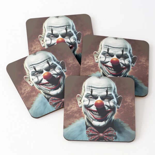 Item preview, Halloween psycho clown designed and sold by SweetDonatoo.