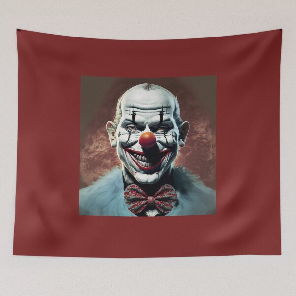 Item preview, Halloween psycho clown designed and sold by SweetDonatoo.