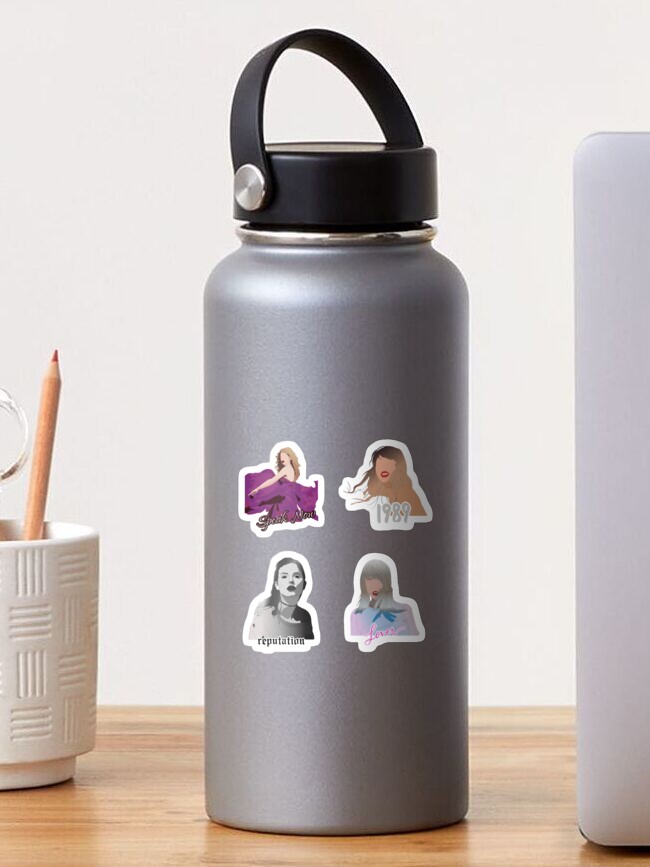 Taylor Swift Water Bottle Sticker 10-Pack