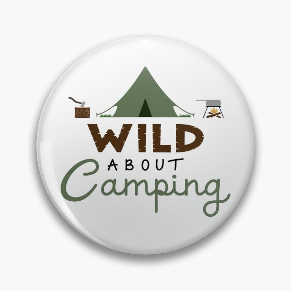 Item preview, Wild About Camping Color Illustrative Design designed and sold by NataliePaskell.