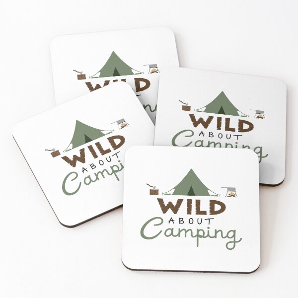 Item preview, Wild About Camping Color Illustrative Design designed and sold by NataliePaskell.