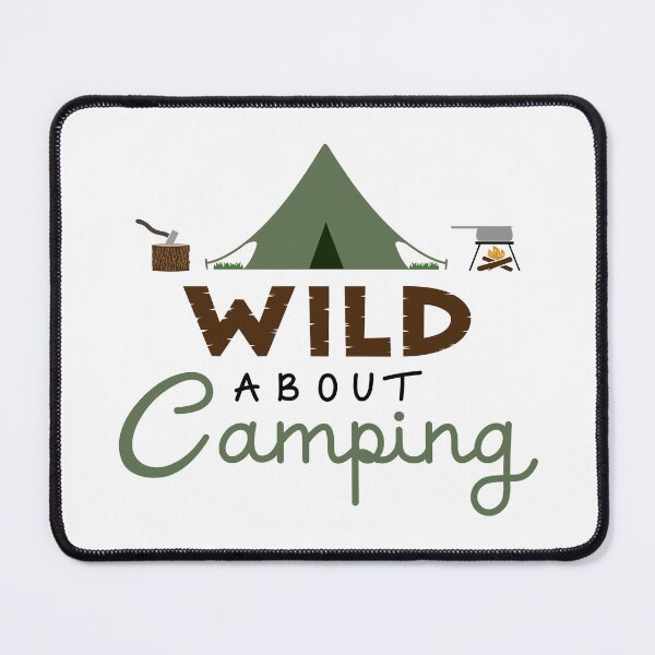 Item preview, Wild About Camping Color Illustrative Design designed and sold by NataliePaskell.