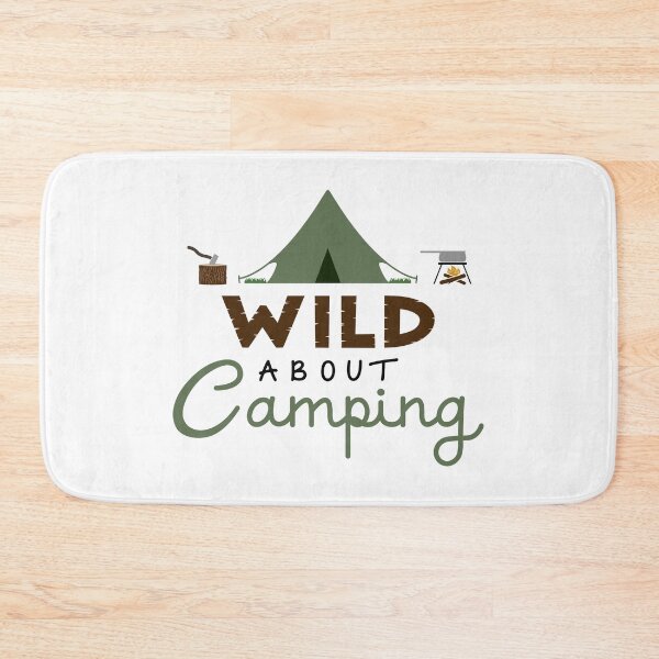 Item preview, Wild About Camping Color Illustrative Design designed and sold by NataliePaskell.