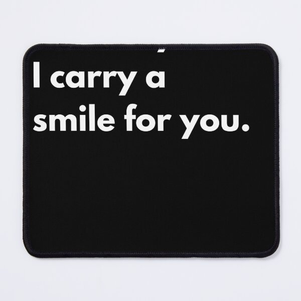 Item preview, Don't cry, I carry a smile for you. designed and sold by PiotrRoguski.