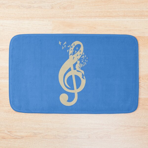 Item preview, Treble Clef -  Music French Horn - Vintage designed and sold by barmalisiRTB.
