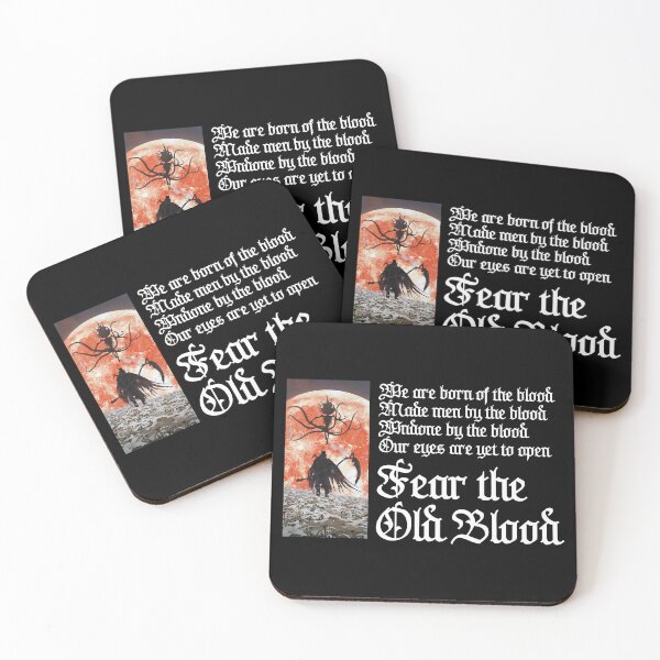 Item preview, Fear the Old Blood White Text designed and sold by TheWizardRyn.