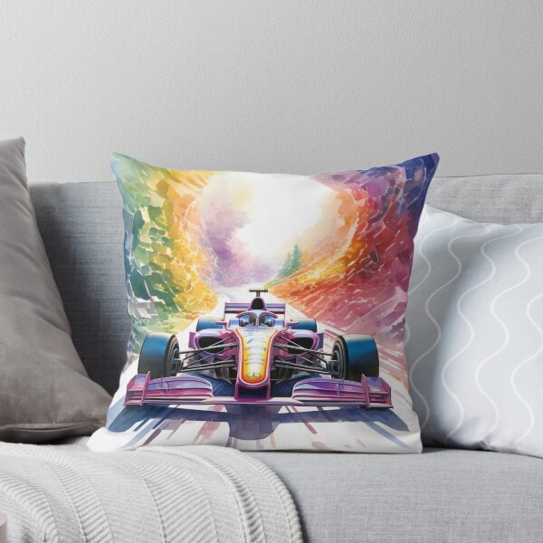 Item preview, A Formula 1 Car on a Rainbow Track designed and sold by Sketch-Shack.