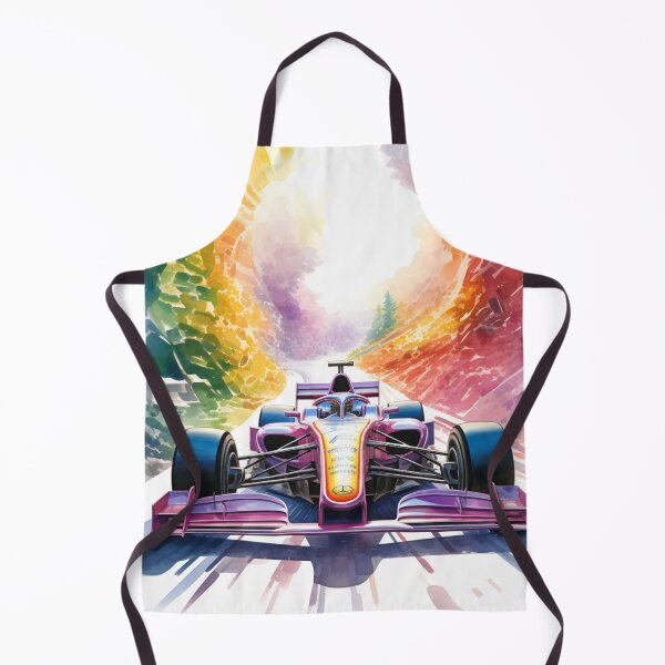 Item preview, A Formula 1 Car on a Rainbow Track designed and sold by Sketch-Shack.