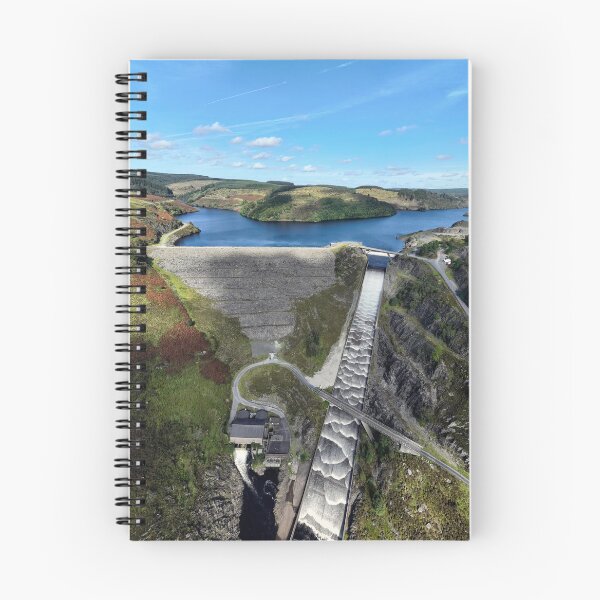 Item preview, Drone view of the Llyn Brianne dam designed and sold by Leighton Collins.