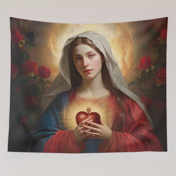 Item preview, Immaculate Heart of Mary designed and sold by Claudia Bartoli-McKinney.