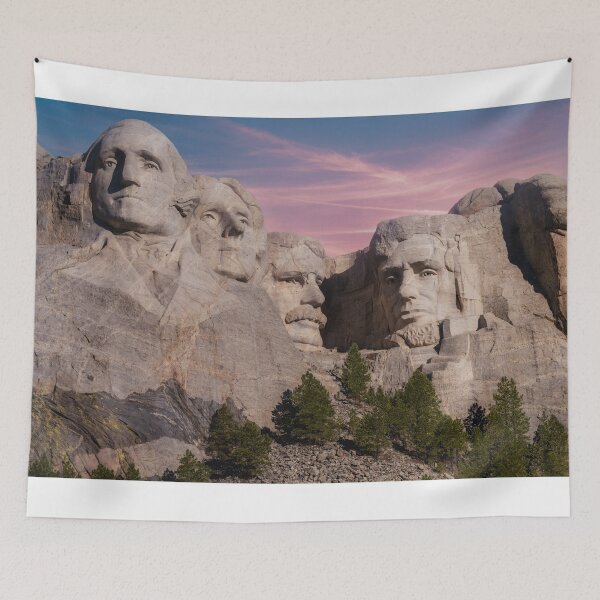 Item preview, Mount Rushmore in Golden Light designed and sold by Vsaditya2020.