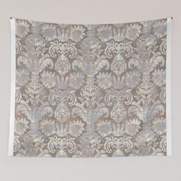 Item preview, Damask classic rusty wall designed and sold by Alessandro Remo Mazzoni Remotextiles.