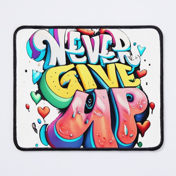 Item preview, Never Give Up designed and sold by Ahmed farouk.