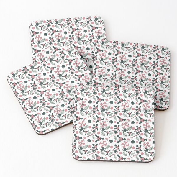 Item preview, Holly Mint-Light Pink designed and sold by cracked-palette.