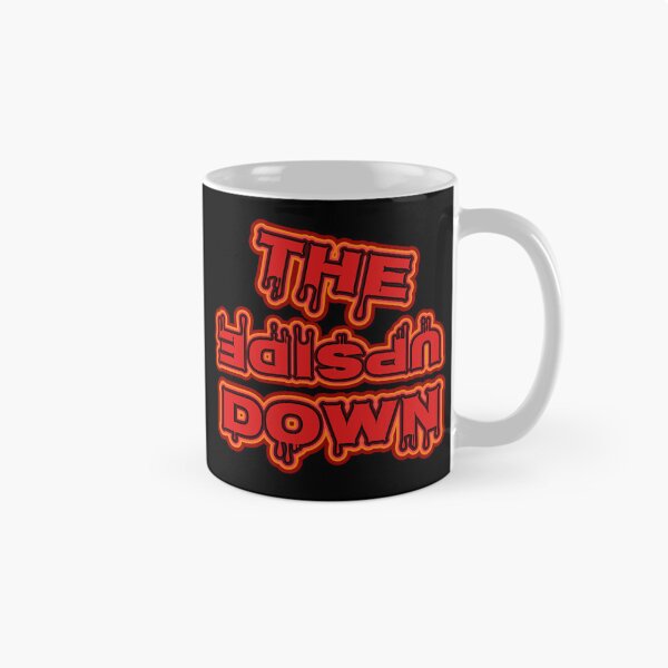 Item preview, The Upside Down flame orange and red Halloween  designed and sold by rovan-hamdy.