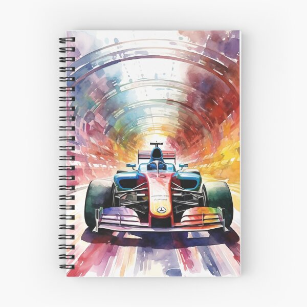 Item preview, A Formula 1 Car on a Rainbow Track designed and sold by Sketch-Shack.