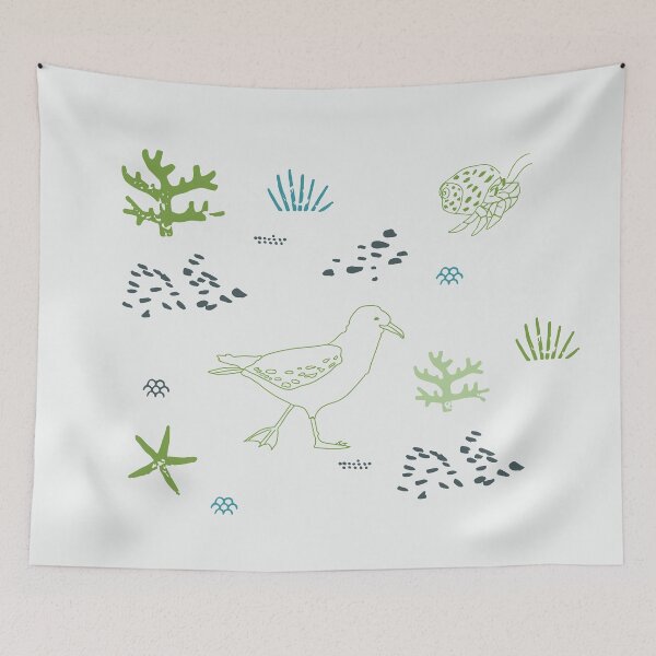 Item preview, Seaside beachcomber designed and sold by Emjwalker.